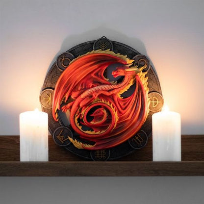 Beltane Dragon Resin Wall Decor