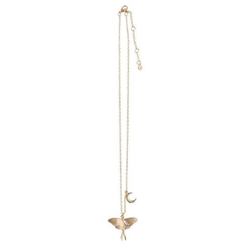 Luna Moth Necklace with Greeting Card