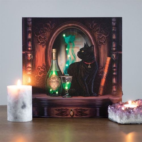 Absinthe Light Up Canvas Wall Art